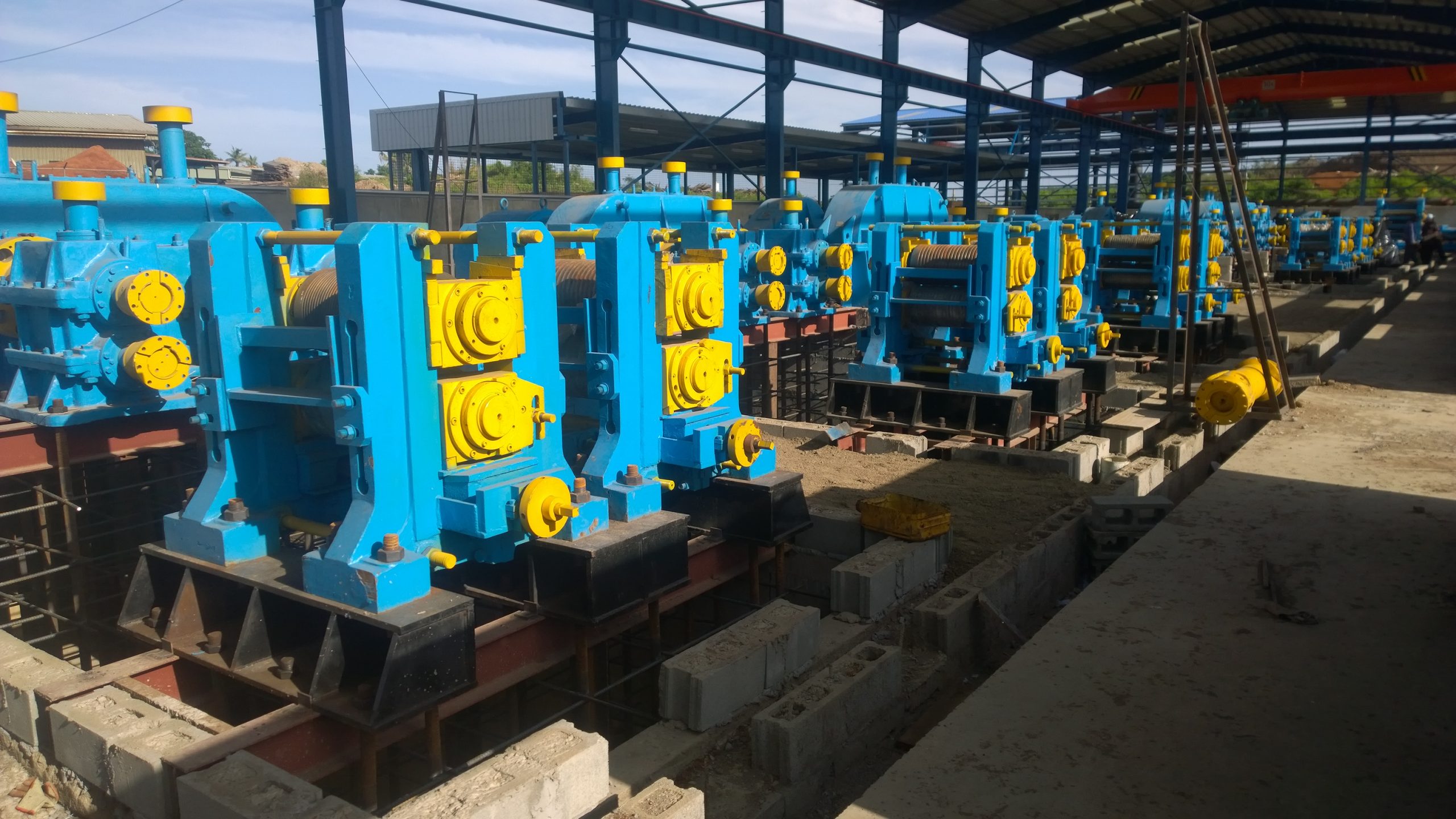 TMT Rebar Rolling Mill Fiji Project