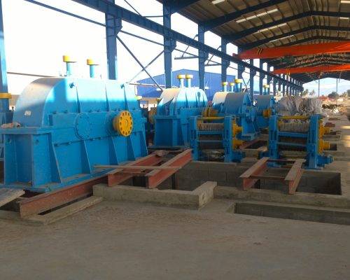 TMT rebar rolling mill installing