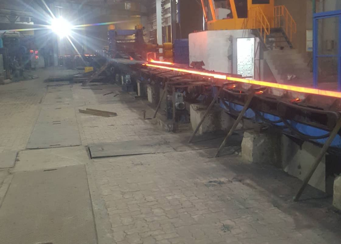 hot rerolling mill