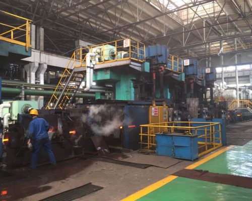 short stress path rolling mill line