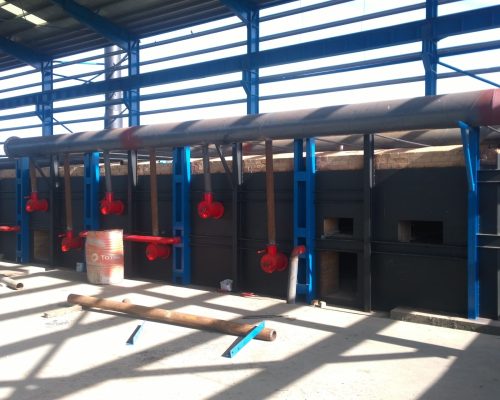 tmt rebar reheating furnace